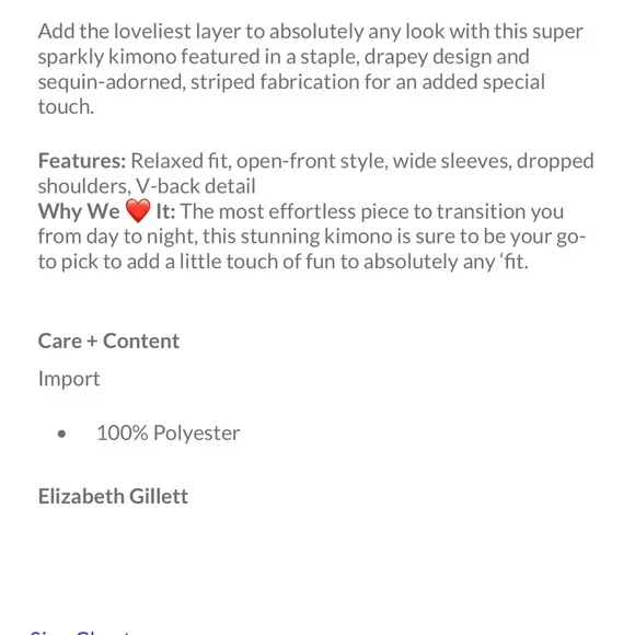 FREE PEOPLE NWT SEQUIN PRISM KIMONO 🍒